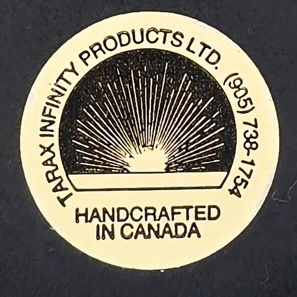 Tarax Infinity Vintage Lucite Acrylic Paperweight Queen Anne’s Lace Canada - Picture 7 of 7